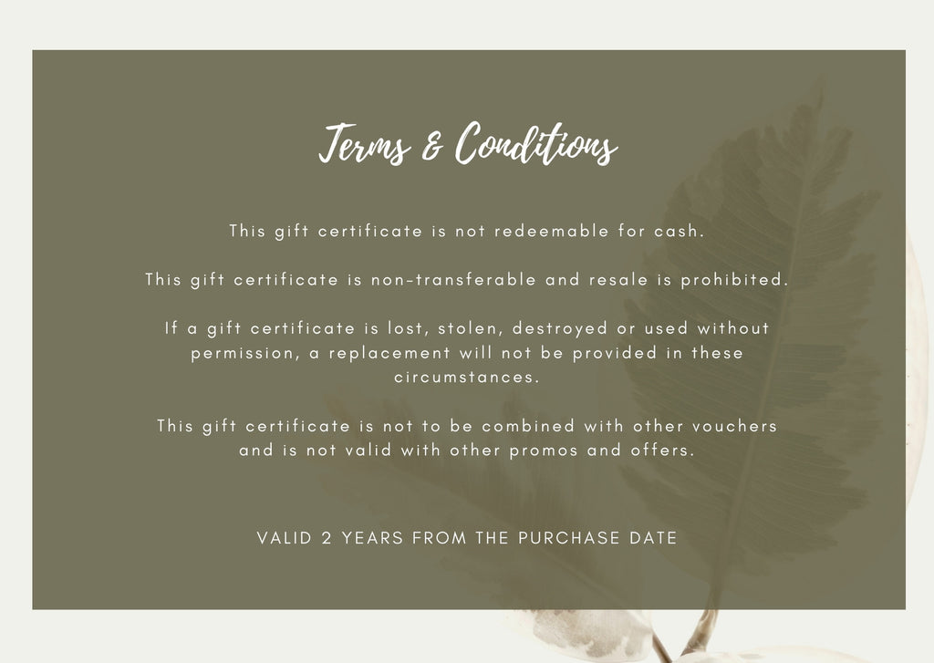 ⚘ Gift Card ⚘