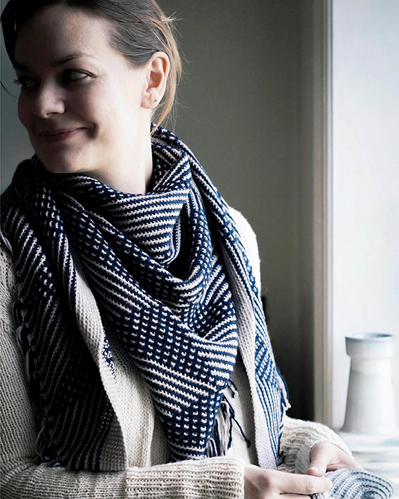 Fridasjal KIT – Navy & Oatmeal