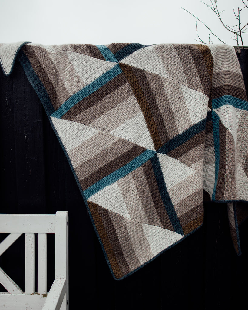 Shades of Autumn Shawl - KNIT