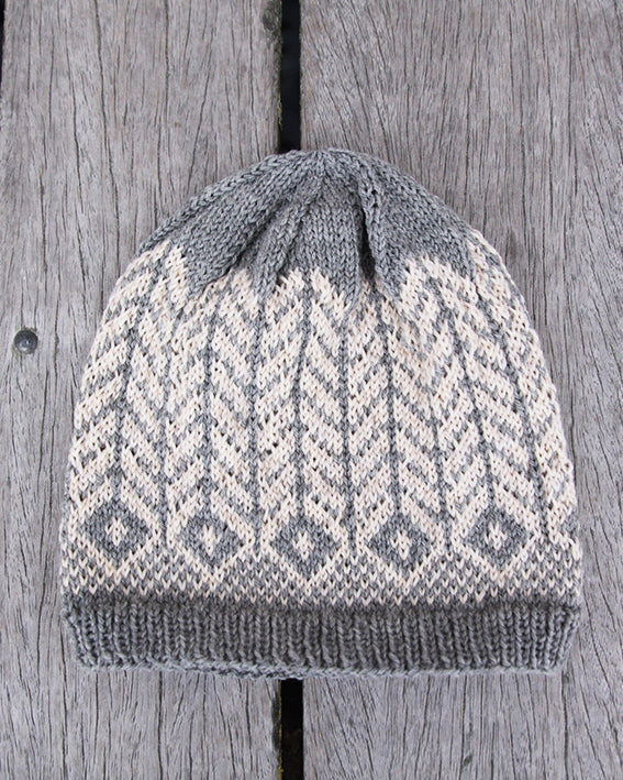 Sildebenshue (knitted)